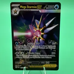 Pokemon Mega Starmie EX 118/088 POR Stage 1 330 HP 120 210 English TCG Card - Image 1