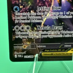 Pokemon Mega Starmie EX 118/088 POR Stage 1 330 HP 120 210 English TCG Card - Image 2