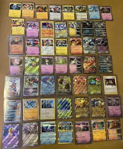 Lot Of 50 Holo Pokemon Cards - Full Art, EX, Promo’s, Variety Of Sets - Image 1