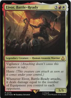 MTG Eivor, Battle-Ready Universes Beyond: Assassin's Creed 0274 Foil Mythic - Image 1