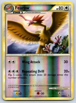 Fearow (Reverse Holo) Unleashed 15/95 Pokemon Card NM - Image 1