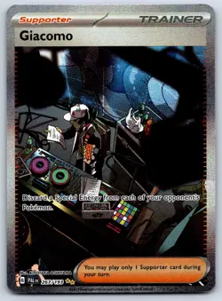 Giacomo -SIR Paldea Evolved 267/193 Special Illustration Rare Pokemon Card NM - Image 1
