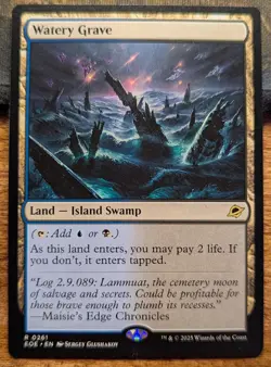 WATERY GRAVE - Edge of Eternities - MTG Magic: the Gathering - Image 1