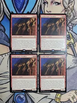 4x Goblin Dark-Dwellers - NM/M Commander 2020 C20 MTG Magic - Image 1