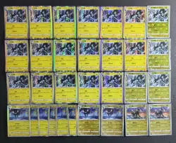32*Lot 2023/2024 Pokemon TCG S-Chinese with 3 different Luxray R Card Holo JD90 - Image 1