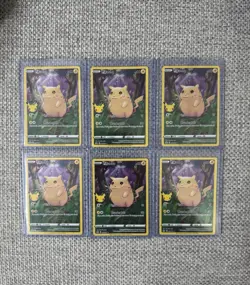 Pokemon Celebrations PIKACHU Holo #005/025 Lot Of (6) - Image 1