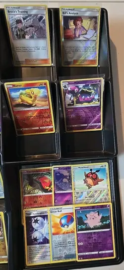 🔥Pokemon Card Lot Fire Holo Reverse Holo 2020 Lugia 30 Sleeved Cards 👍📈 - Image 3