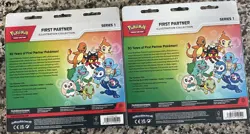 Pokemon First Partner Illustration Collection Series 1 NEW 2 Sealed Boxes - Image 4