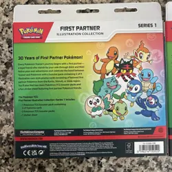 Pokemon First Partner Illustration Collection Series 1 NEW 2 Sealed Boxes - Image 5