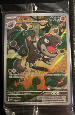 Pokemon Tyrunt Pokemon Center Promo SEALED - Image 1