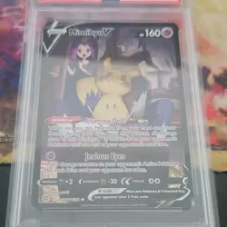 Pokemon Mimikyu V TG16/TG30 Brilliant Stars Trainer Gallery Full Art Holo PSA 9 - Image 1