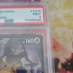 Pokemon Mimikyu V TG16/TG30 Brilliant Stars Trainer Gallery Full Art Holo PSA 9 - Image 4