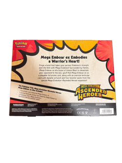 Pokemon TCG: Mega Evolution—Ascended Heroes Mega Emboar Ex Box - In Hand - Image 2