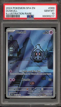 Pokemon Duskull Shrouded Fable Illustration Rare #068 PSA 10 Gem Mint - Image 1