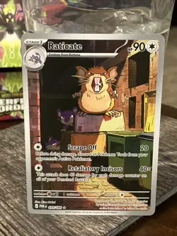 Raticate 099/088 Me03: Perfect Order IR Pokemon 🫟New Pull🫟gold ⭐ - Image 1