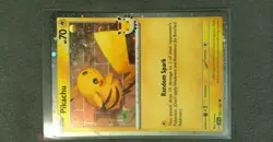 Pikachu (Pokemon Day 2026) 051/162 Holo COSMO SWIRL ABOVE TAIL NM - Image 1