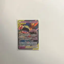 Pokemon Muk & Alolan Muk GX TAG TEAM Ultra Rare Holo SM-Unbroken Bonds 61/214 - Image 3