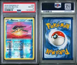 2016 POKEMON XY BREAKPOINT SUICUNE-REVERSE FOIL 30 - Image 1