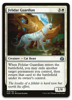 Felidar Guardian #19 (NM) Aether Revolt AER Magic MTG - Image 1