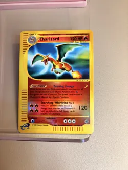Pokemon TCG Charizard Expedition Reverse Holo 40/165 2002: LP. Free shipping! - Image 1
