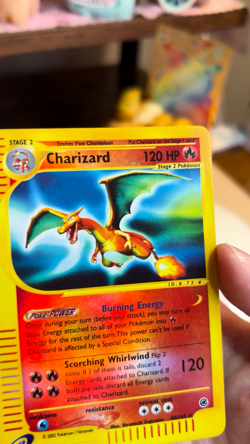 Pokemon TCG Charizard Expedition Reverse Holo 40/165 2002: LP. Free shipping! - Image 2