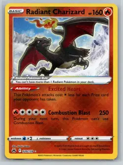 Pokemon GO #011/078 Radiant Charizard - Image 1