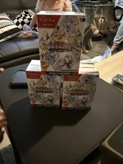 3 Pokemon TCG: S&V Prismatic Evolutions Booster Bundle Factory Sealed - Image 2