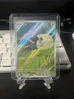Pokemon - Hop's Wooloo - 170/159 SV09: Journey Together - Illustration Rare - NM - Image 1