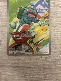 Pokemon Bulbasaur 037 First Partner Illustration Full Art Holo Promo - Image 4