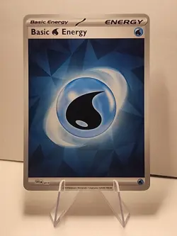 Basic Water Energy 011 Sve: Scarlet & Violet Energies Holo Pokemon NM - Image 1