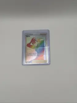 Sidney Trainer 279/264 Fusion Strike NM Full Art Secret Rainbow Rare Pokemon - Image 4