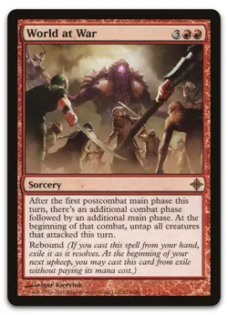 World at War #172 (NM) Rise of the Eldrazi ROE Magic MTG - Image 1