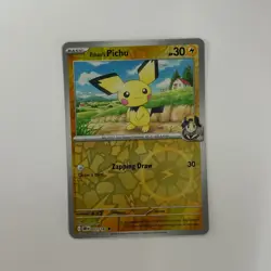 Ethan's Pichu 071/182 C Destined Rivals Pokemon Reverse Holo NM/M DRI - Image 1