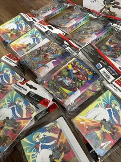 Pokemon TCG: Mega Evolution Mini Portfolio Booster Pack Factory Sealed Lot Of 15 - Image 4