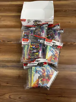 Pokemon TCG: Mega Evolution Mini Portfolio Booster Pack Factory Sealed Lot Of 15 - Image 5