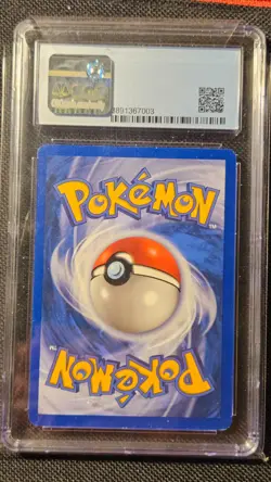 Vaporeon Pokemon 1999 Jungle 12/64 Holo CGC 8 - Image 2