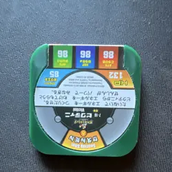 Rare Tretta Pokemon Battling Coin Game CCG Coin Victini 2013 Collectible Token - Image 2