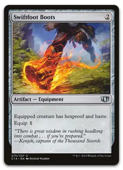 Swiftfoot Boots #275 (NM) Commander 2014 C14 Magic MTG - Image 1
