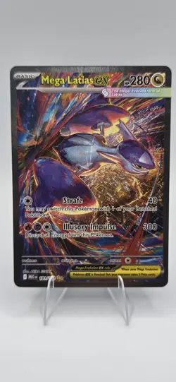 2025 Pokemon Mega Evolutions Mega Latias EX Special Illustration Rare #181 - Image 1