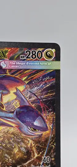 2025 Pokemon Mega Evolutions Mega Latias EX Special Illustration Rare #181 - Image 3