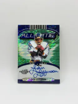 John Jefferson 2024 Panini Contenders Optic All Time Auto /20 - Image 1