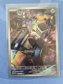 Pokemon TCG Varoom 206/197 Holo Illustration Rare Obsidian Flames 2023 - NM - Image 1
