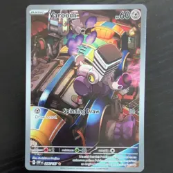 Pokemon TCG Varoom Illustration Rare Holo 206/197 Obsidian Flames NM - Image 1