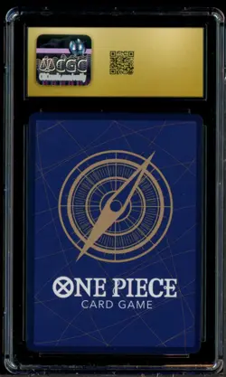 2024 One Piece Japanese Promo Borderless P-055 Monkey D Luffy CGC 10 PRISTINE - Image 2
