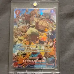 Bandai One Piece CCG Edward.Newgate ST15-002 Super Rare Foil Starter Deck 15 - Image 1