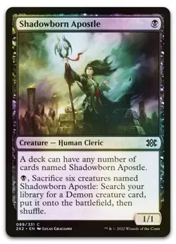 Shadowborn Apostle #89 (Foil) (NM) Double Masters 2022 2X2 Magic MTG - Image 1