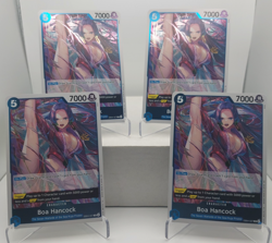 Boa Hancock Playset - EB04-027 x4 - The Azure Sea's Seven - One Piece TCG - Image 1