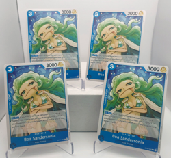 Boa Sandersonia Playset - OP07-050 x4 - 500 Years in the Future - One Piece TCG - Image 1