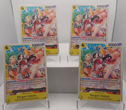 Gorgon Sisters Playset - OP14-105 x4 - The Azure Sea's Seven - One Piece TCG - Image 1