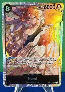 Nami SR (OP15-086) - One Piece Adventure on Kami’s Island - Near Mint - Image 1
